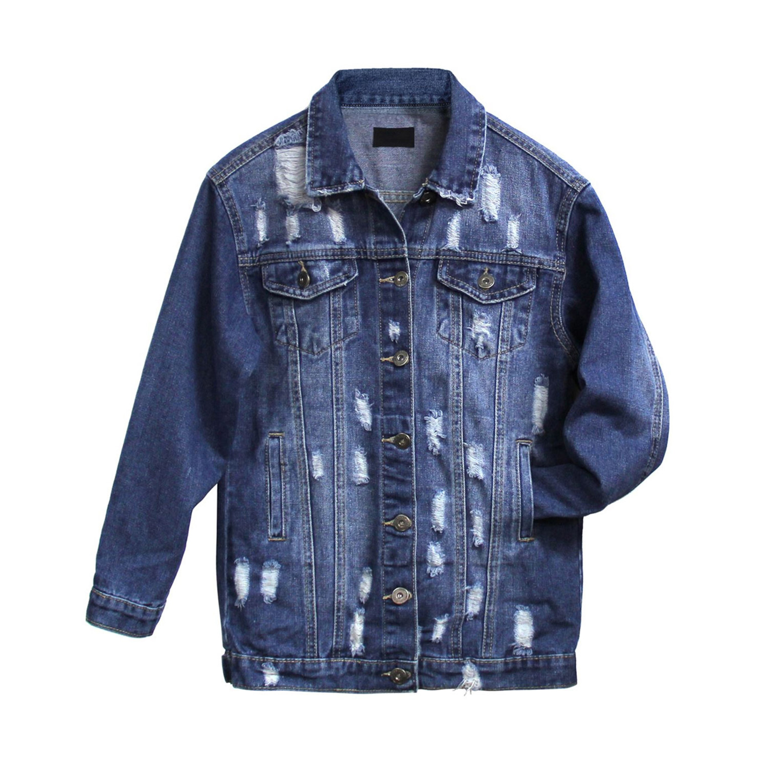 Denim-Jackets-2 Personalized Jean Jackets - Custom Back Embroidery - Image 1
