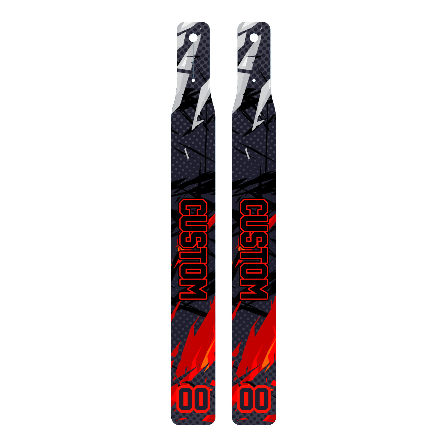 flag-3 Custom Logo Men’s Athletic Flag - Quick Dry Tech - Image 1